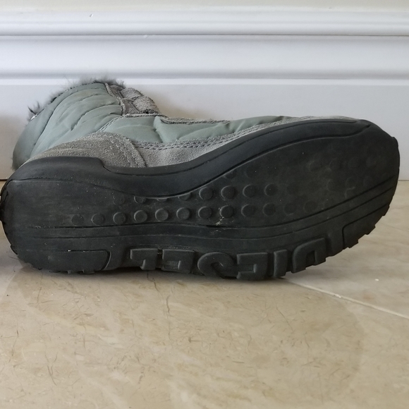 GUC DIESEL WINTER BOOTS WITH RABBIT FUR US 2 - Picture 2 of 11